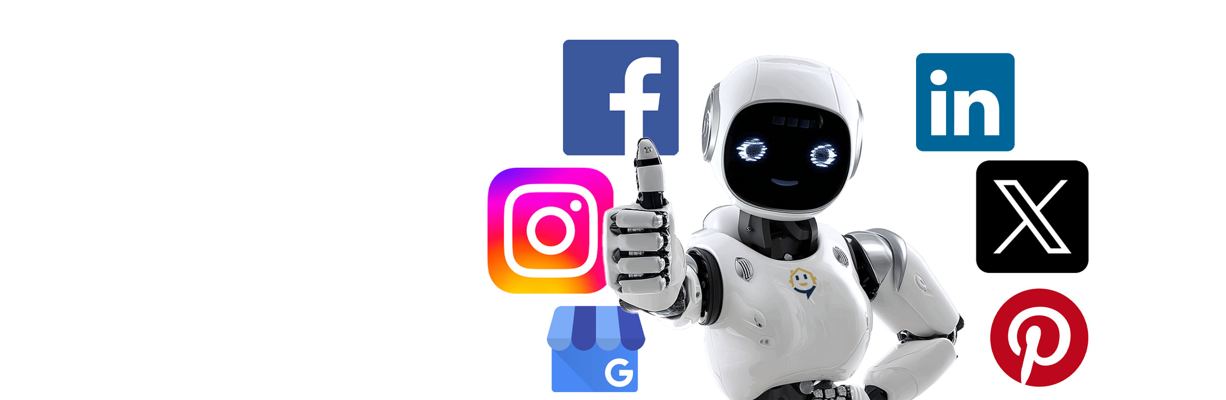 Marabot AI with Social Media Logos